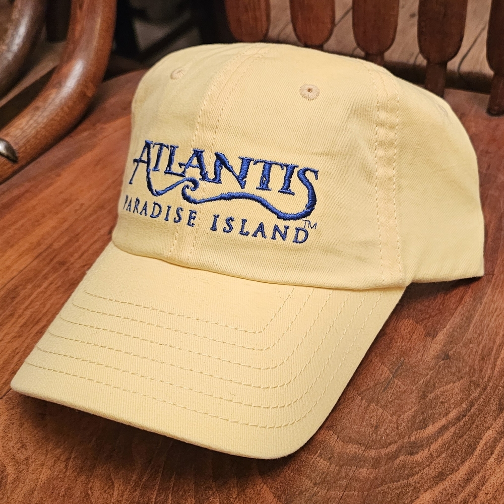 Atlantis Paradise Island Bahamas Yellow Low Profile Cap